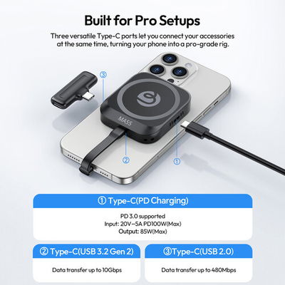 Ulanzi MA55 Magnetic SSD Enclosure Ulanzi MA55 Magnetic SSD Enclosure