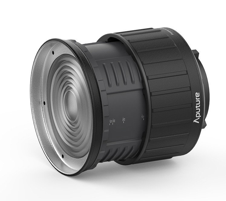 Aputure Fresnel 2X med Bowens-bajonett