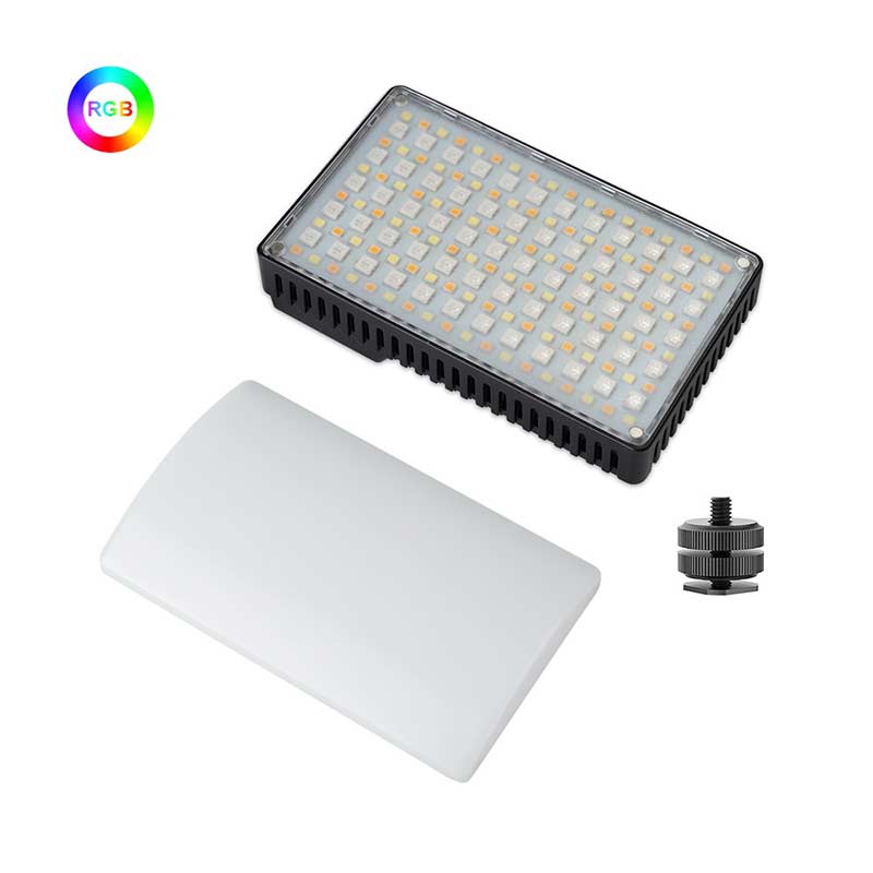 Portabel 25W LED-panel i fickformat med RGB