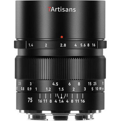 75mm f/1.4 MF Lens L-Mount 7Artisans