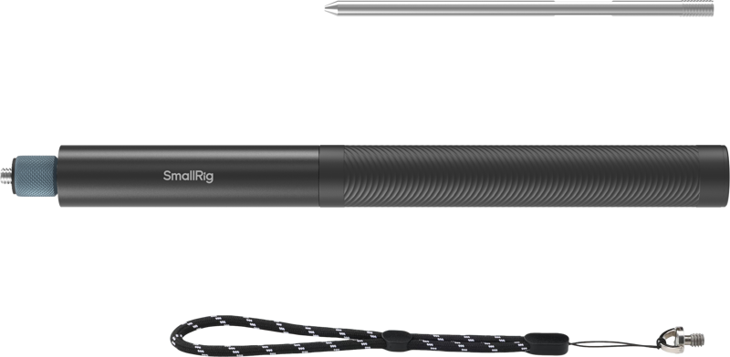 Selfiepinne för 360 kameror, max 150cm