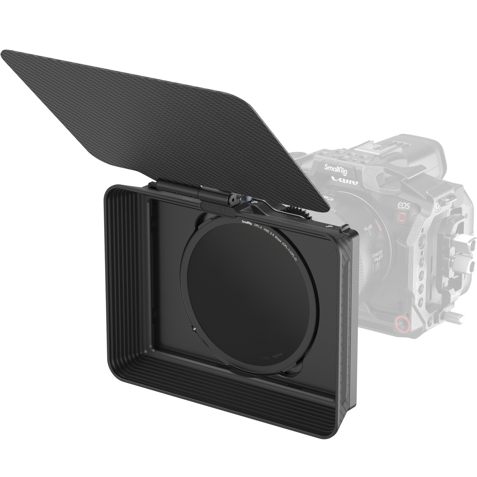 SmallRig 4411 Matte Box Kit med VND filter och justerbar klämma