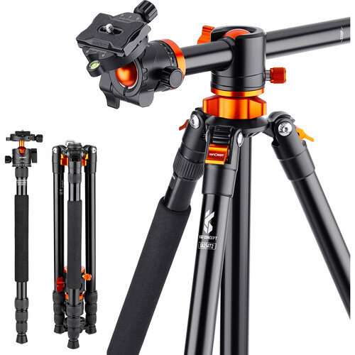 Kompakt Tripod i aluminium med kulhuvud