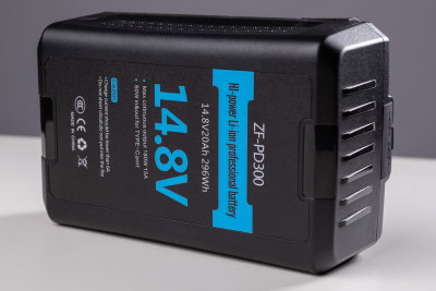 V-Mount PD batteri på 300Wh