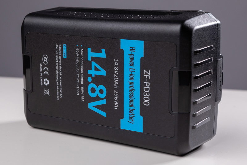 V-Mount PD batteri på 300Wh