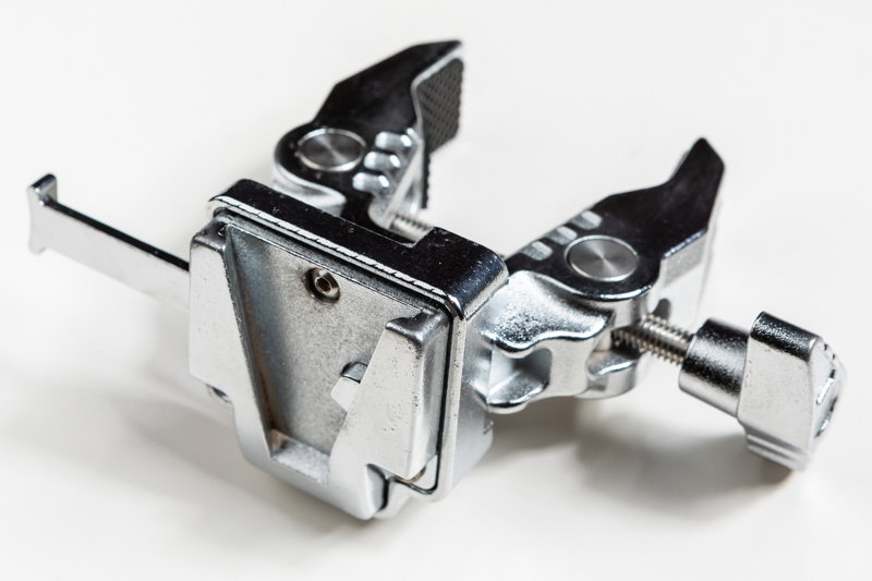 Montera V-Mount batteri på stativ