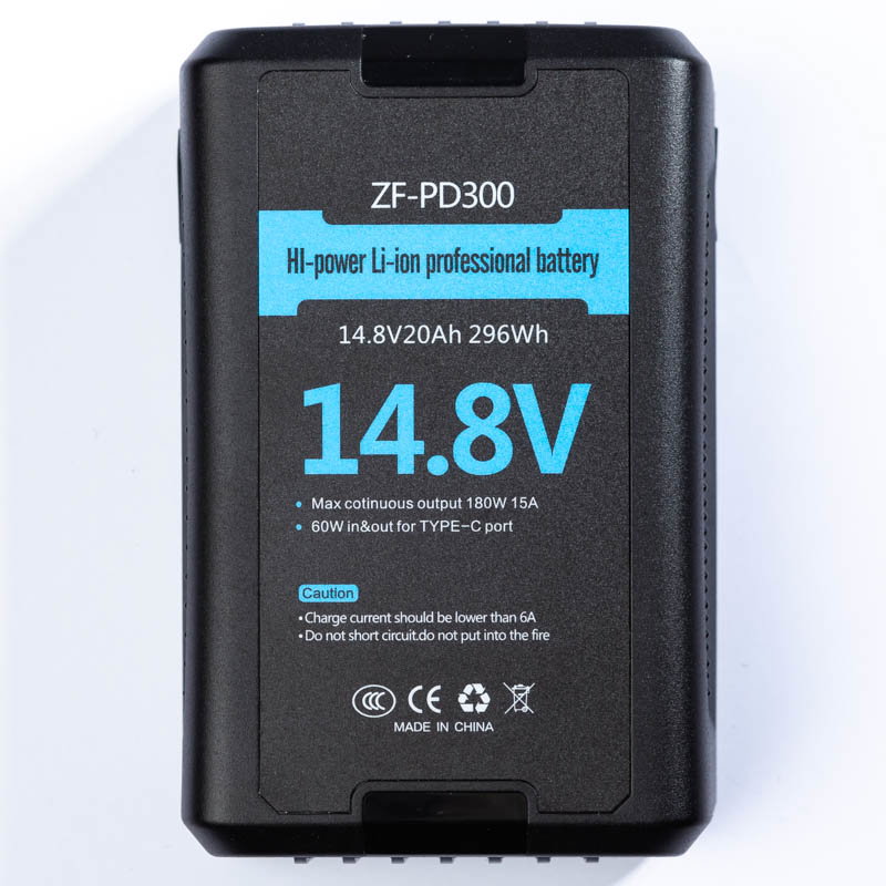 V-Mount PD batteri på 300Wh