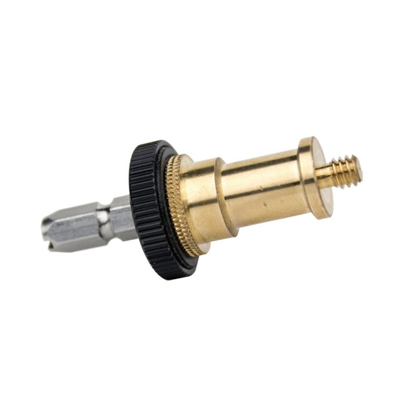 Snabbfäste med spigot och 1/4"-skruv