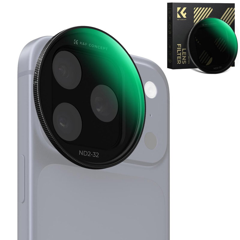 iPhone 17 Pro / Pro Max Variabelt gråfilter 1-5 steg