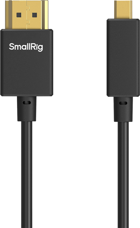 Ultra-Slim 4K HDMI-kabel D till A 1m