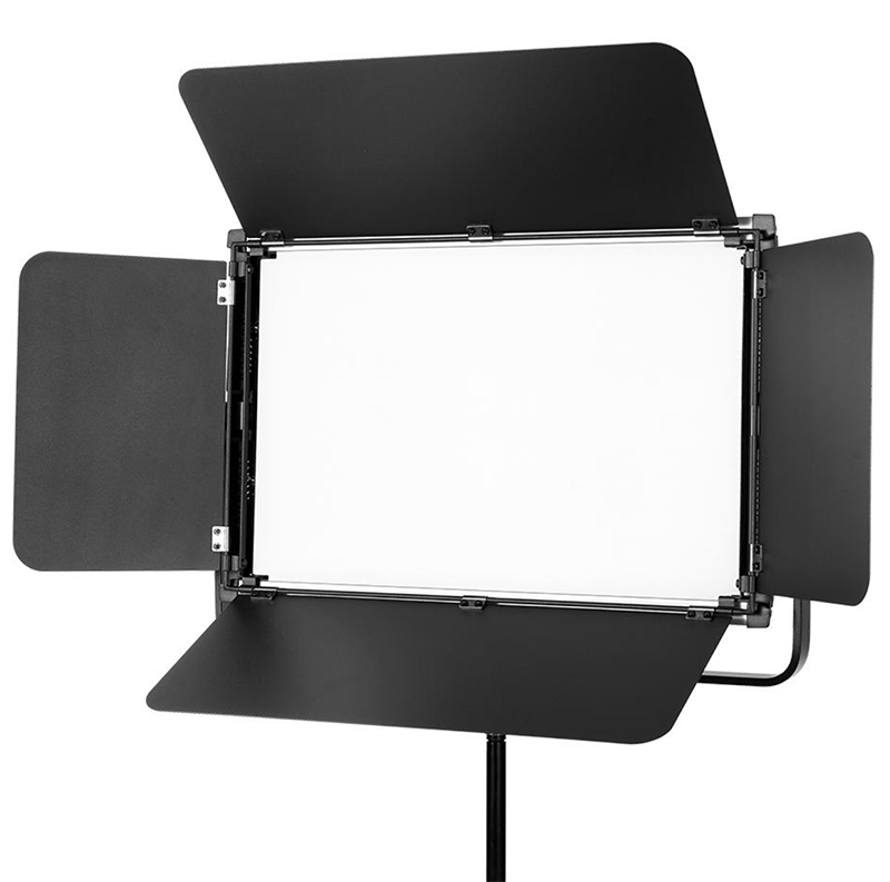 150W Bi-color RGB LED-panel med klaffar