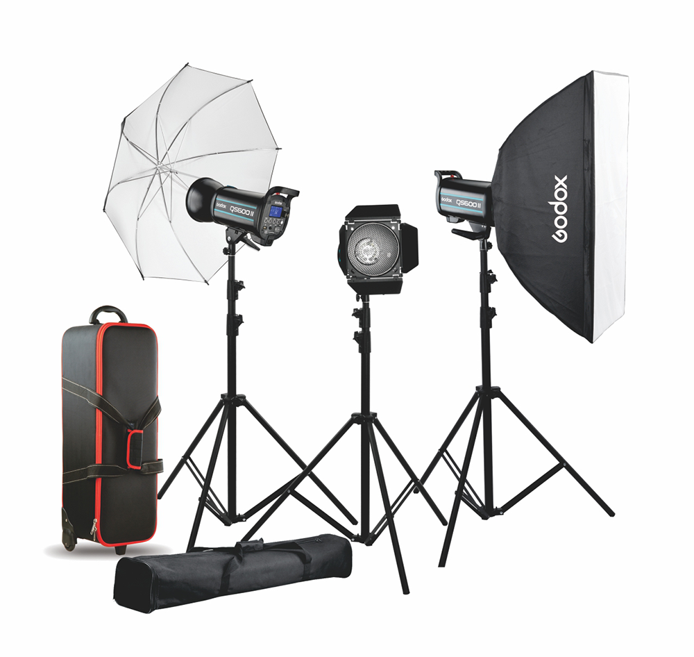 Godox Studioset 3 x QS400II