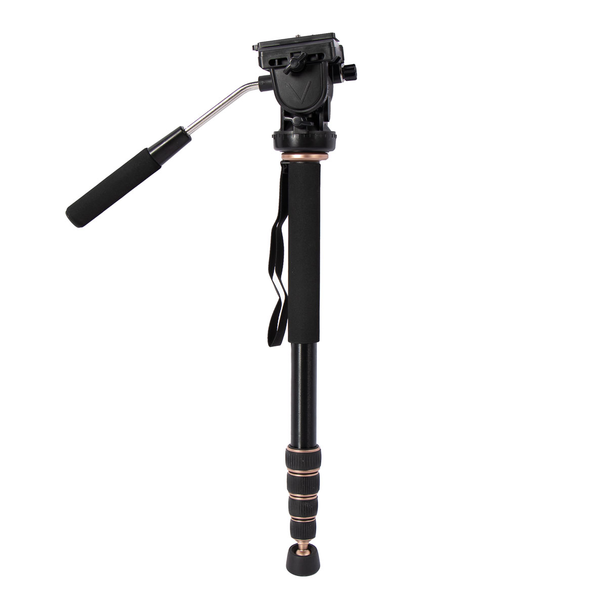 Monopod med videohuvud