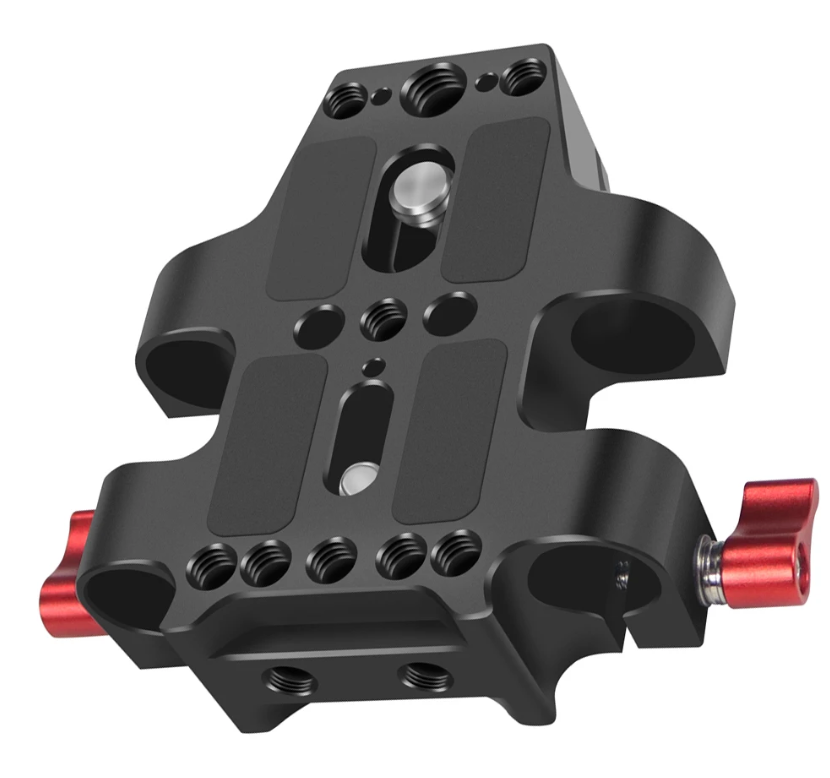 Baseplate med Dual 15mm Rod Clamp