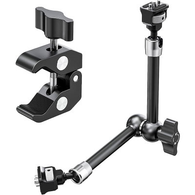 Crab clamp med 28cm magic arm ARRI