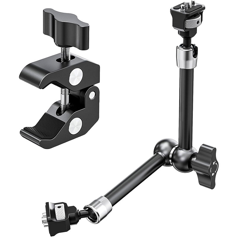 Crab clamp med 28cm magic arm ARRI