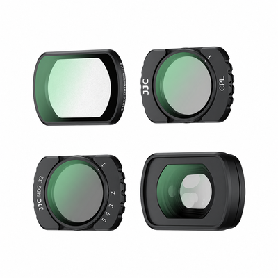 Filterkit med vidvinkellins för DJI Osmo Pocket 4/3 JJC F-PK4WA