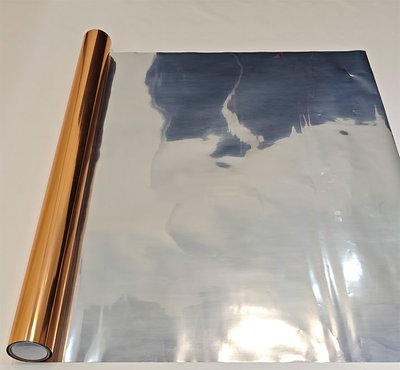 Mylar Reflexfilm Silver Guld – 2,4 × 10 meter