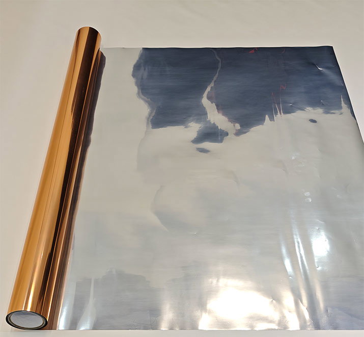 Mylar Reflexfilm Silver Guld – 2,4 × 10 meter