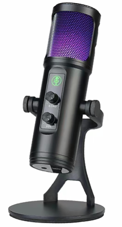 Studiomikrofon RGB med USB