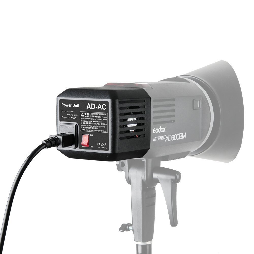 Godox nätadapter till AD600