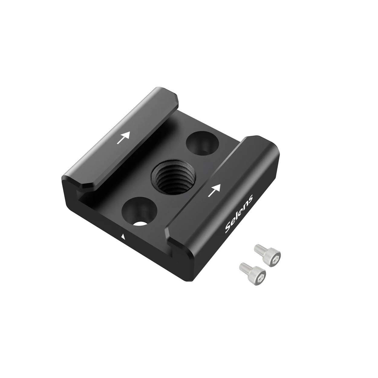 Tillbehörssko med 1/4" gänga