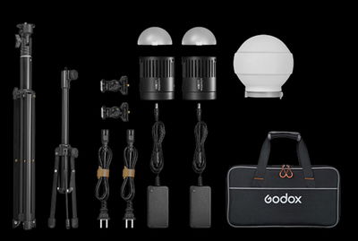 Godox Litemons LC30Bi LED-belysning Kit med 2