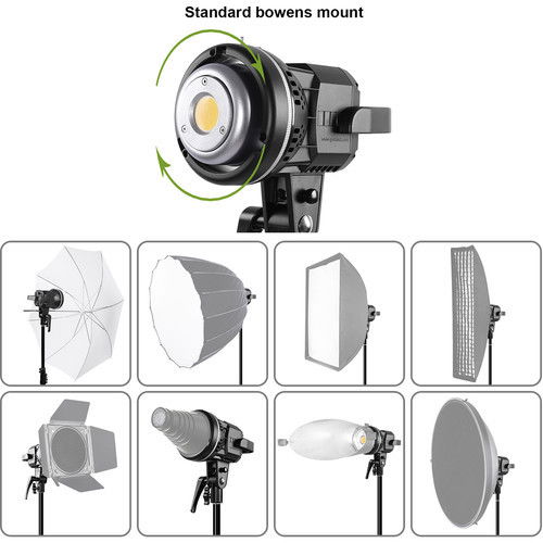 LED-paneler i videokit 4 x 80W