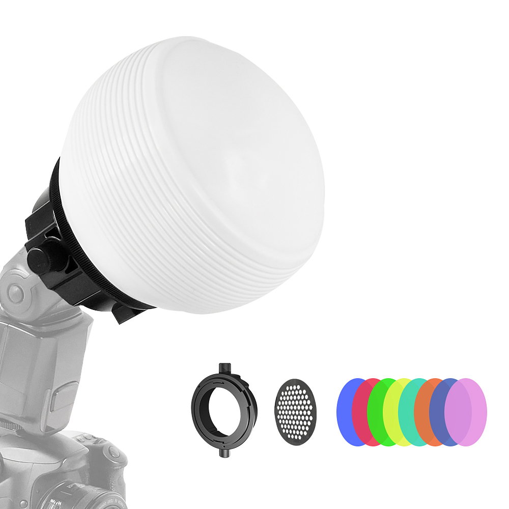 Speedlite diffusor och filter kit rund