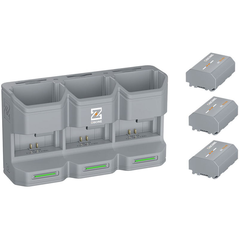 Trippelladdare FZ-100 + 3 batterier