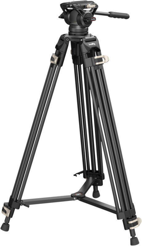 Videostativ Heavy Duty med Fluid videohuvud AD-01