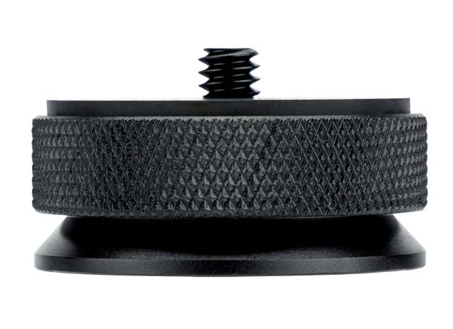 3/8" till 1/4" adapter svart