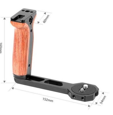 SmallRig Wooden Side Handle for DJI Ronin-S/SC & ZHIYUN CRANE 2S/2/V2 & MOZA Air 2/AirCorss 2 Gimbals BSS2222