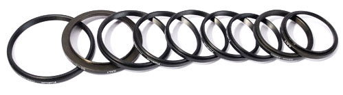 Step Up - ringar (49mm - 52mm)