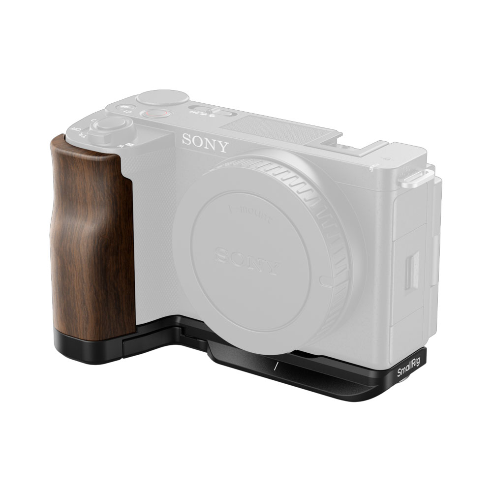 L-Bracket med trähandtag för Sony ZV-E10 II