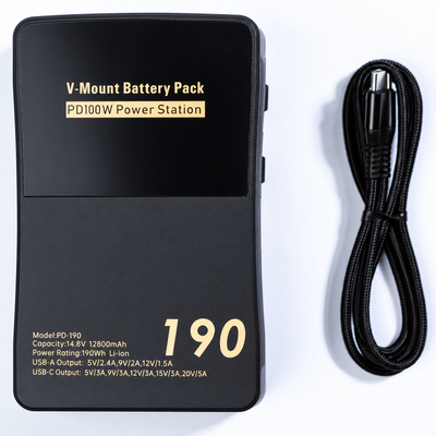 V-Mount PD batteri på 150Wh