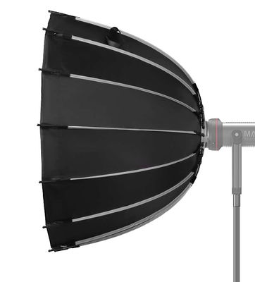 Parabolisk softbox med snabblås för streaming
