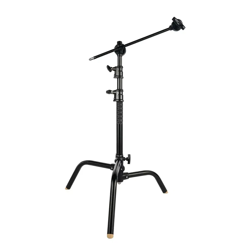 C-Stand med grip arm svart 79-140cm