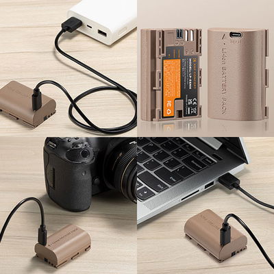 USB-C Batteri för Canon motsv. LP-E6NH