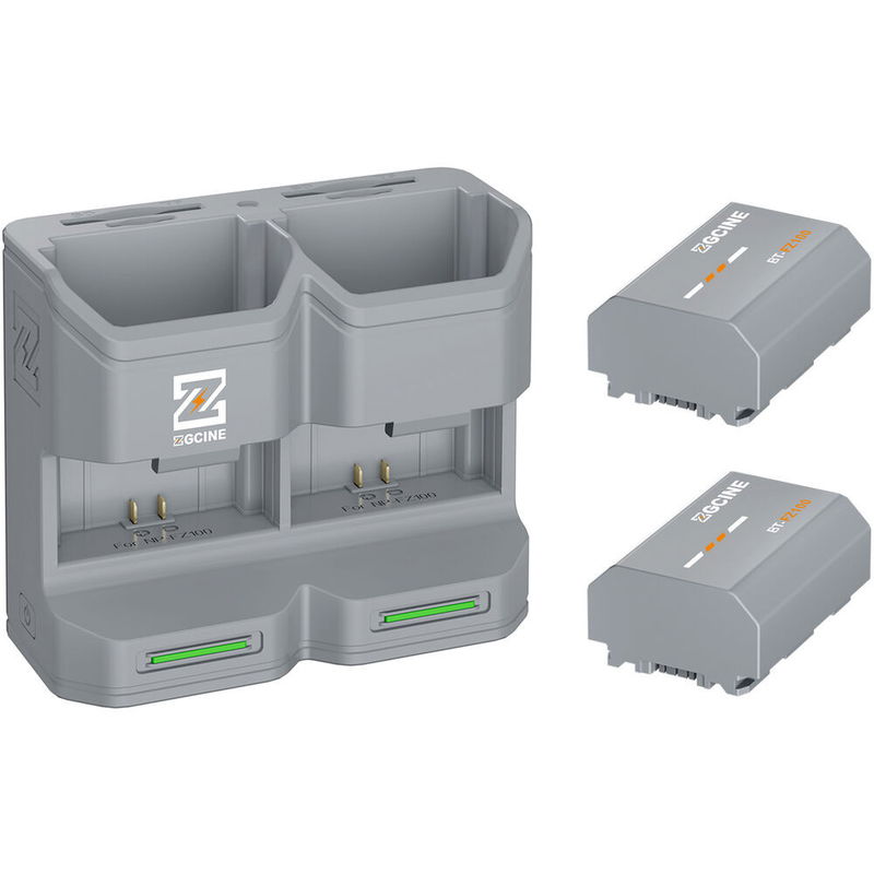 Dubbelladdare FZ-100 + 2 batterier