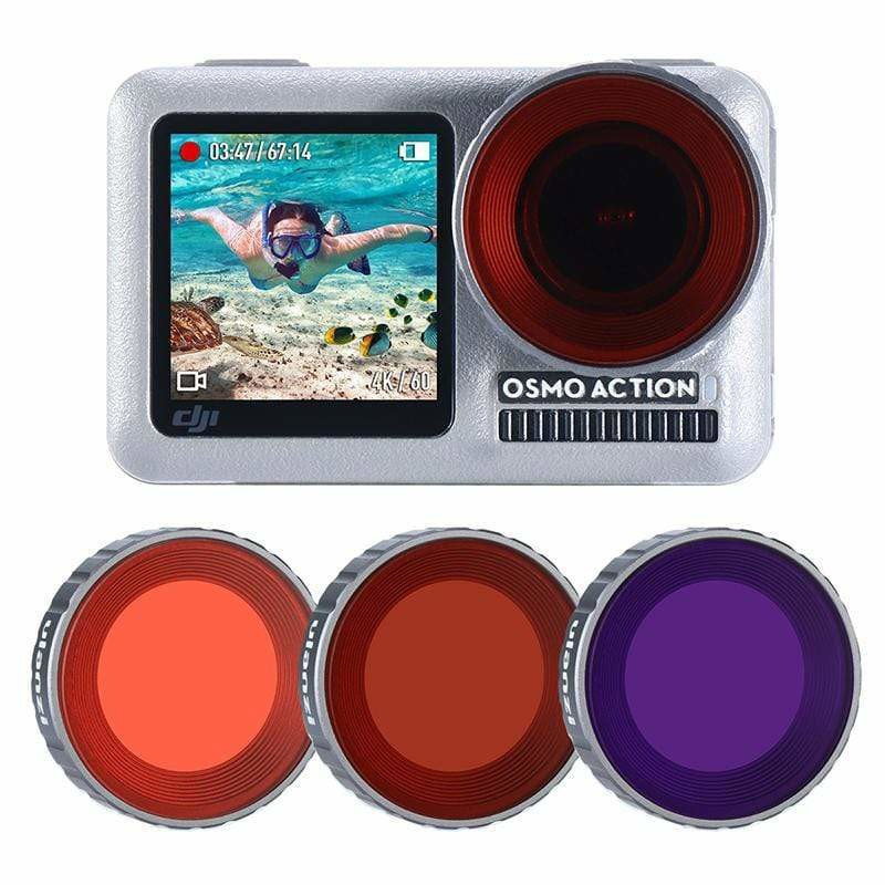 DJI Osmo Action filter för dykning