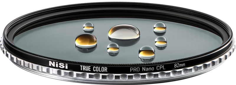 Professionellt cirkulärt polarisationsfilter - NiSi True Color CPL