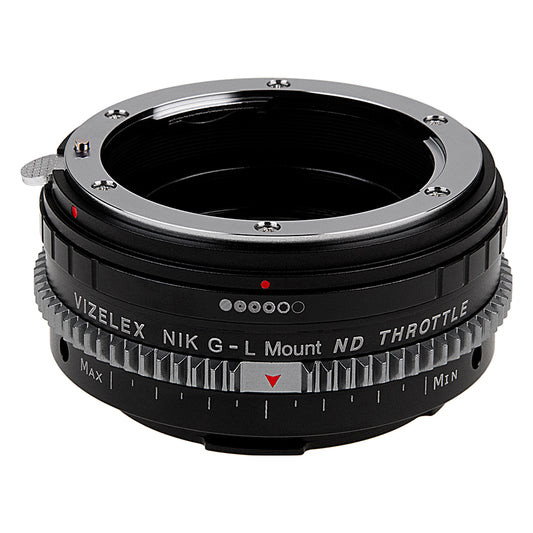 Nikon G till Leica L Adapter med variabelt ND-filter