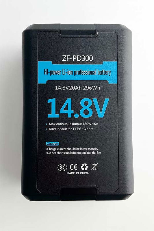 V-Mount PD batteri på 300Wh