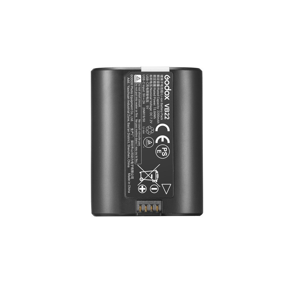 Extra batteri till Godox V480