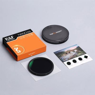 Variabelt ND-filter ND32-ND512 82mm