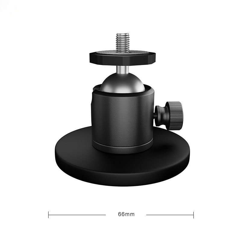 Magnetisk platta med kamerafäste (66mm)