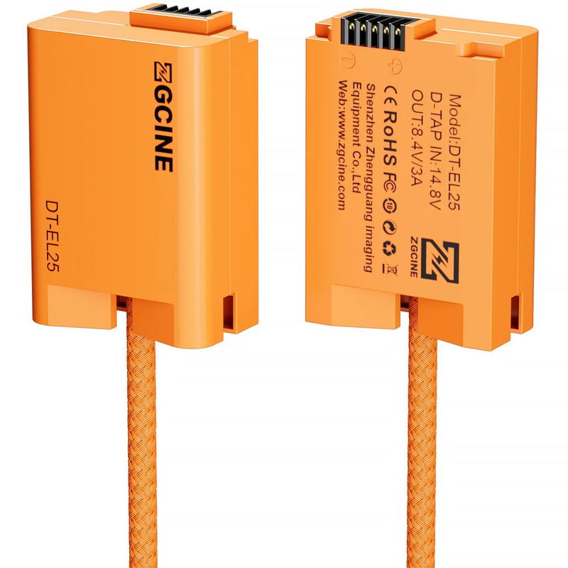 D-Tap till Nikon EN-EL25 Dummy Battery