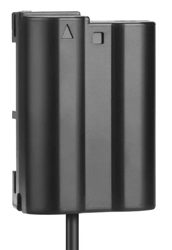 Strömadapter för Nikon med EN-EL15 batterier dummy