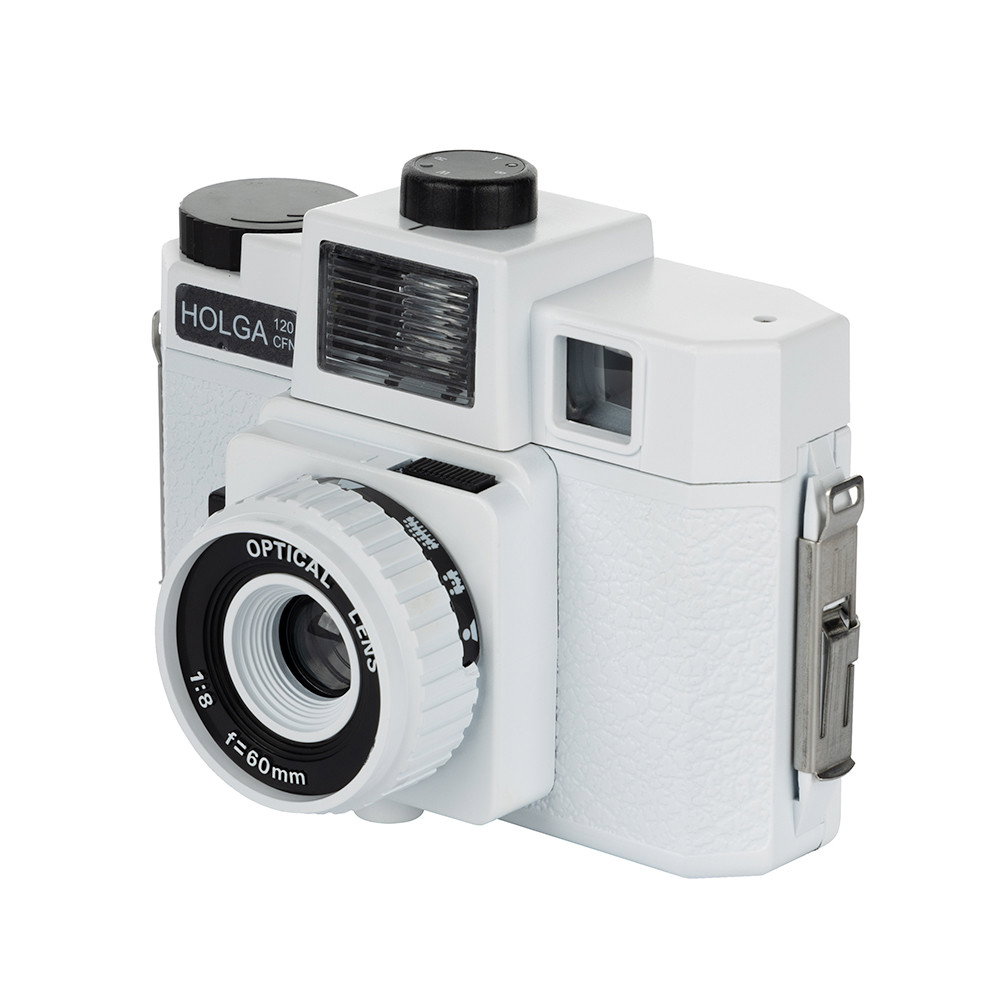 Holga 120CFN Vit Analog film kamera